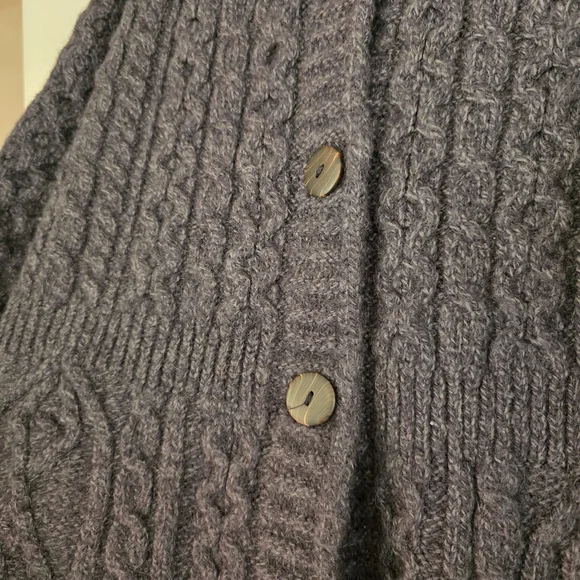 Shannon Woolen Mills Merino Wool  Cardigan Sweater Sz 2x - Picture 3 of 6